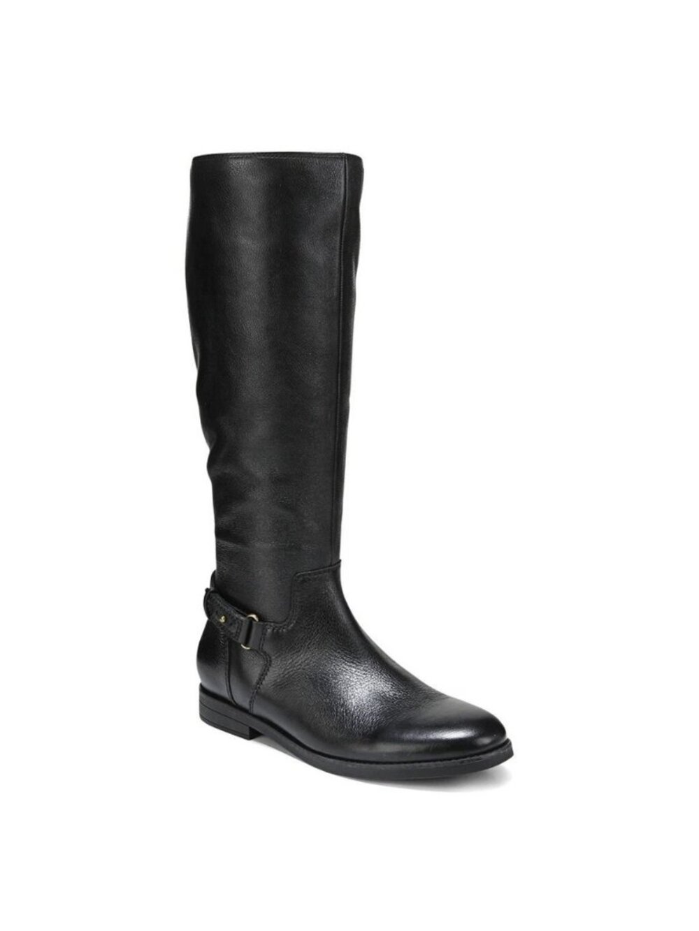 NEW Vionic Rochelle Tall Boots Knee High Equestrian Black Womens 7.5 Wide Arch